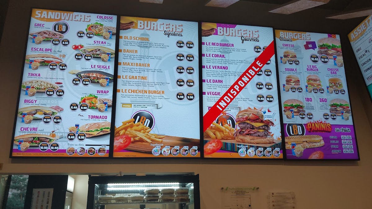 Le Bon Detour Menu - Image 2