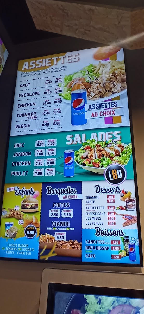 Le Bon Detour Menu - Image 3